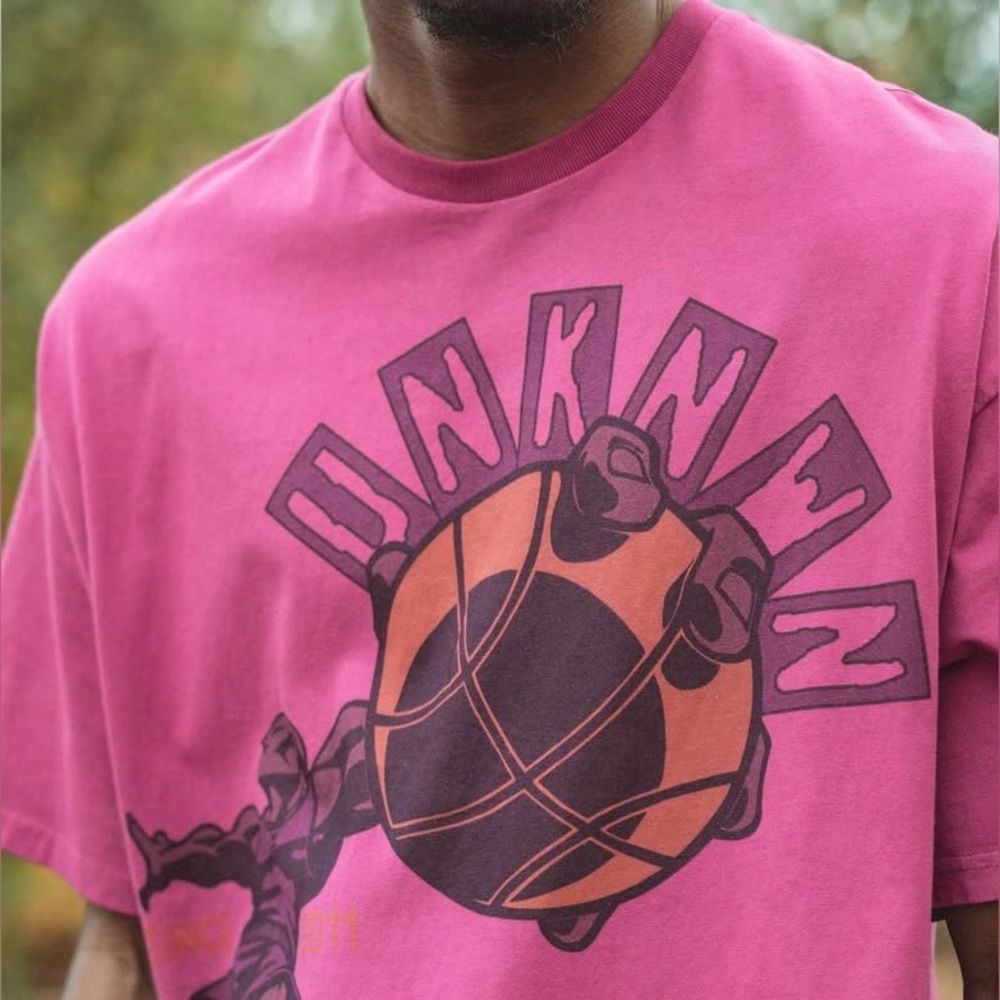 UNKNWN Men’s Basketball Graphic Tee Shirt Oversized NWT